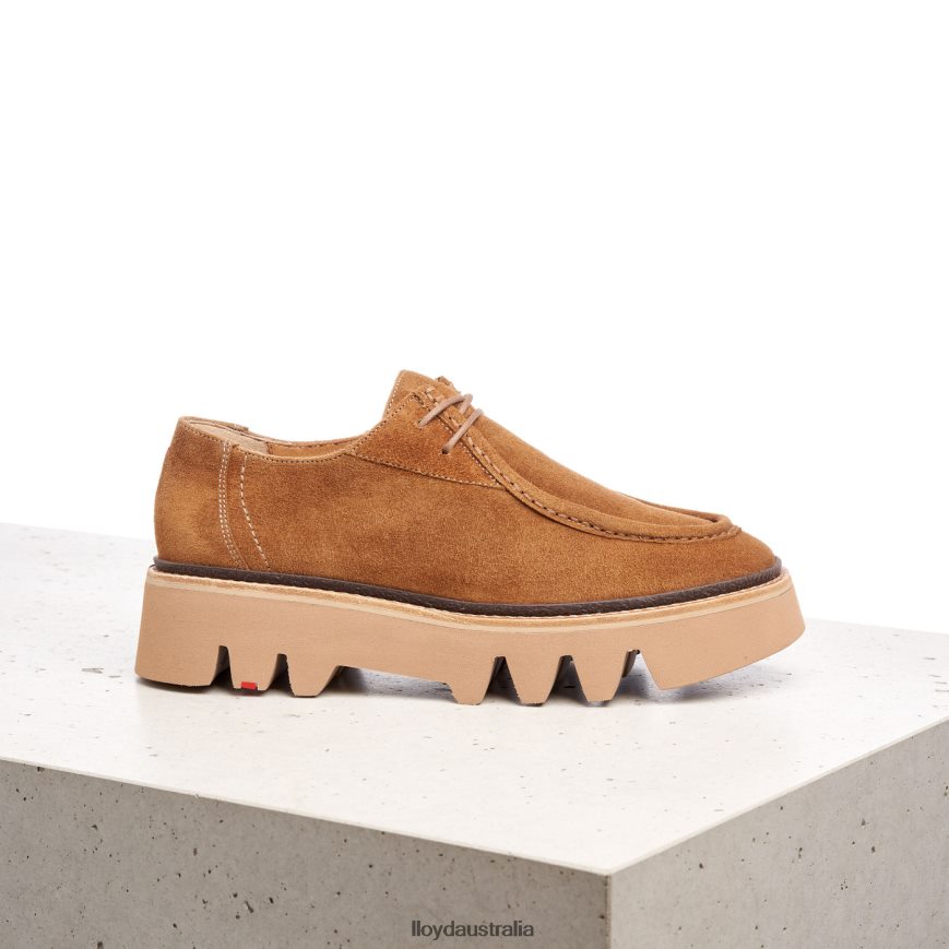 LLOYD Women LACE UP SLIPPER brown Shoes H6PTLF1038