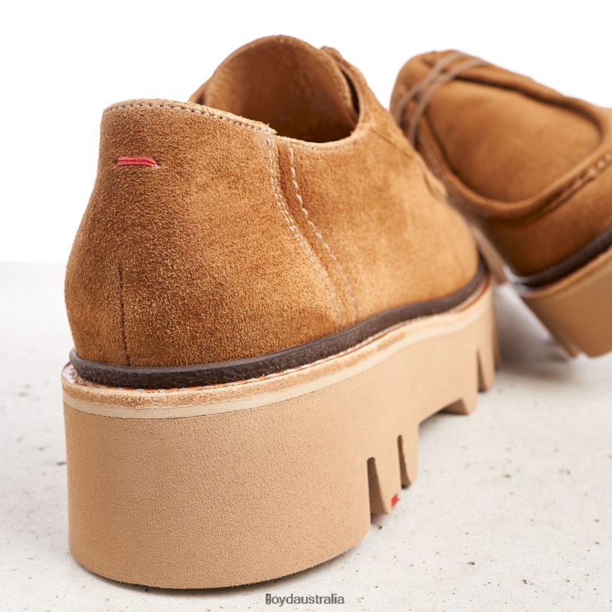 LLOYD Women LACE UP SLIPPER brown Shoes H6PTLF1038