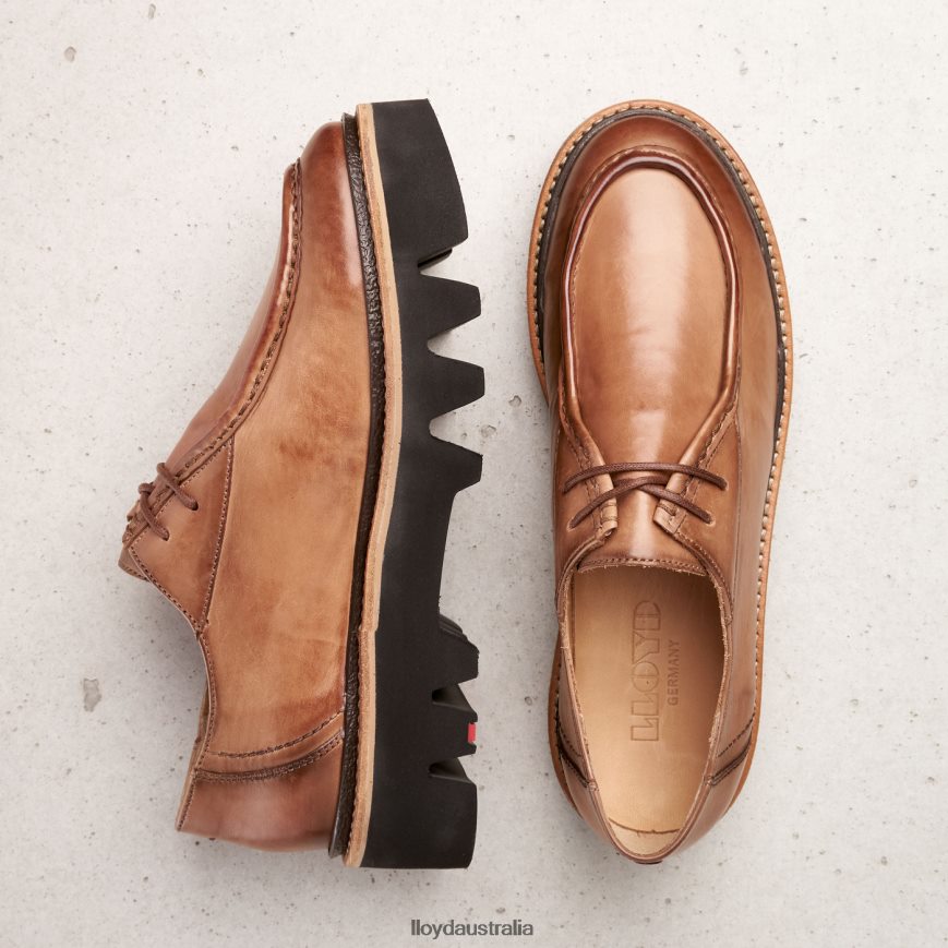 LLOYD Women LACE UP SLIPPER brown Shoes H6PTLF1358