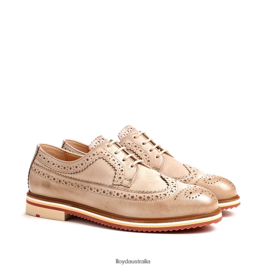 LLOYD Women LEATHER LACE HALF SHOES beige Shoes H6PTLF1008