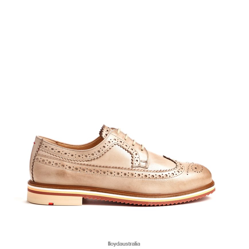 LLOYD Women LEATHER LACE HALF SHOES beige Shoes H6PTLF1008
