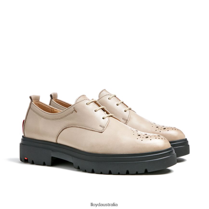 LLOYD Women LEATHER LACE HALF SHOES beige Shoes H6PTLF1029