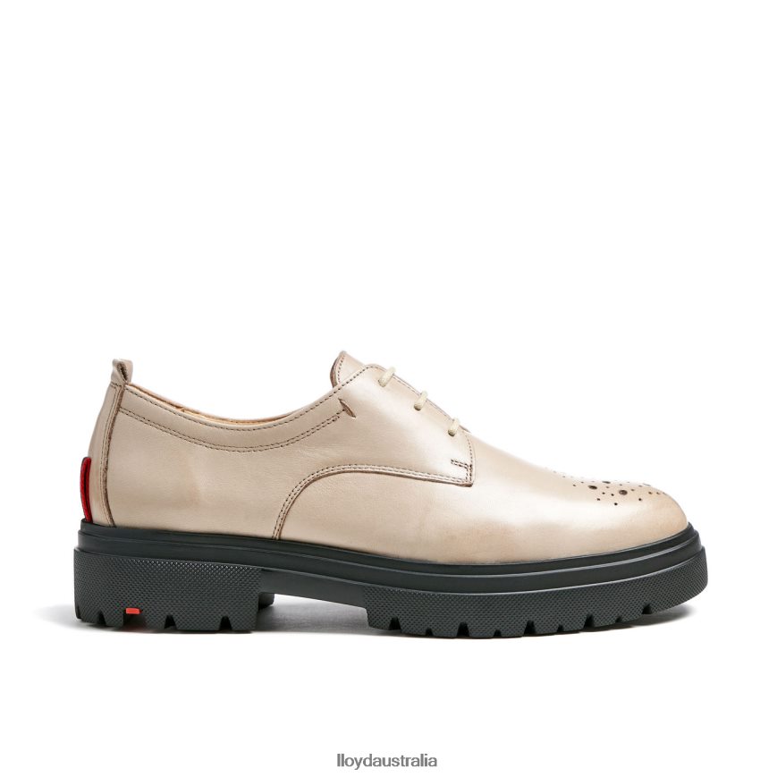 LLOYD Women LEATHER LACE HALF SHOES beige Shoes H6PTLF1029