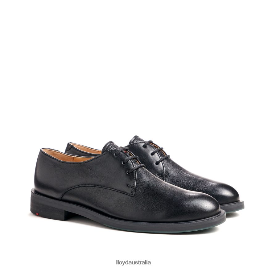 LLOYD Women LEATHER LACE HALF SHOES black Shoes H6PTLF1023