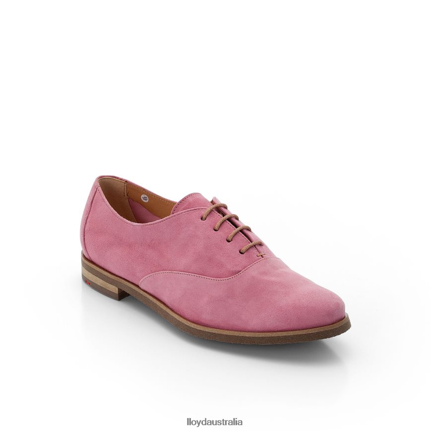 LLOYD Women ROGH LEATHER LACE HALF SHOES red Shoes H6PTLF1183