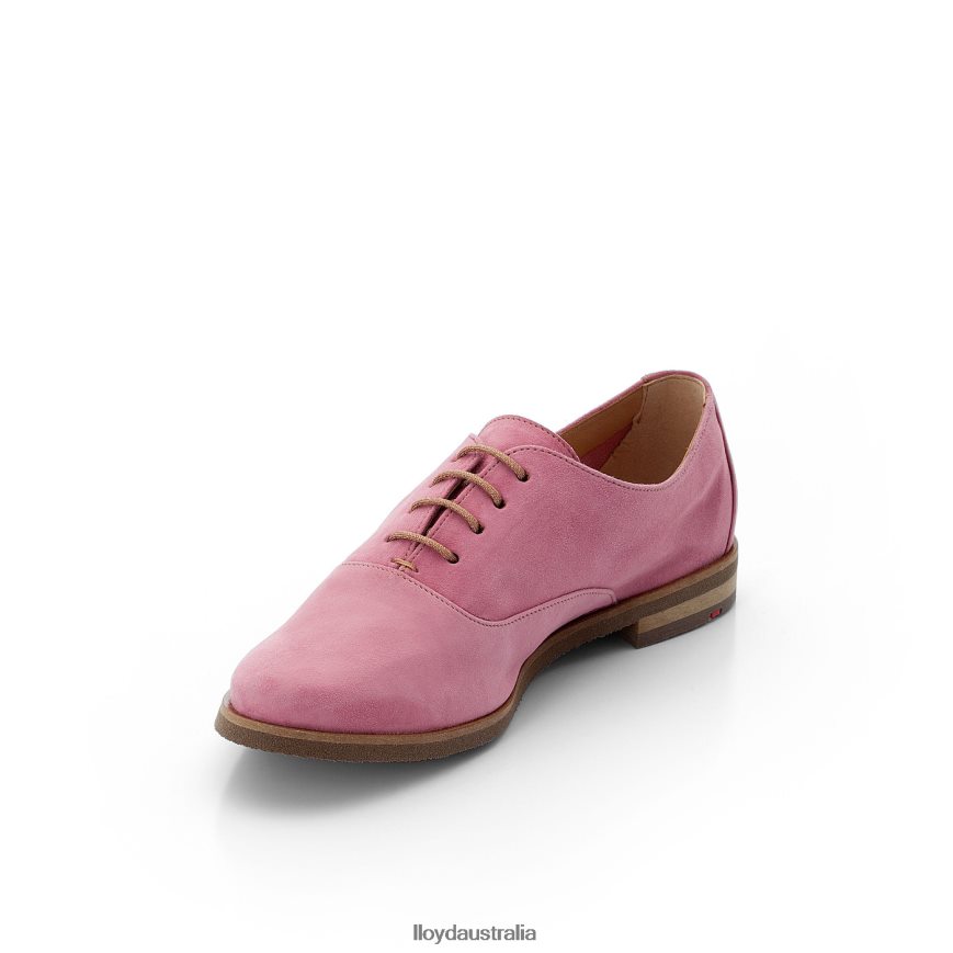LLOYD Women ROGH LEATHER LACE HALF SHOES red Shoes H6PTLF1183