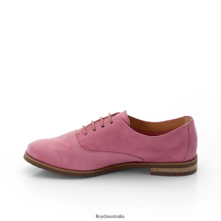 LLOYD Women ROGH LEATHER LACE HALF SHOES red Shoes H6PTLF1183
