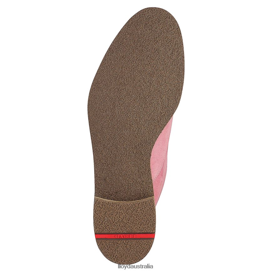 LLOYD Women ROGH LEATHER LACE HALF SHOES red Shoes H6PTLF1183