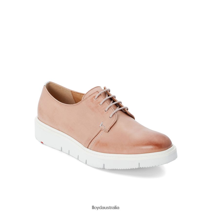 LLOYD Women SMOOTH LEATHER LACE HALF SHOES beige Shoes H6PTLF1180