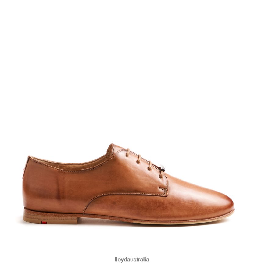 LLOYD Women SMOOTH LEATHER LACE HALF SHOES brown Shoes H6PTLF1067