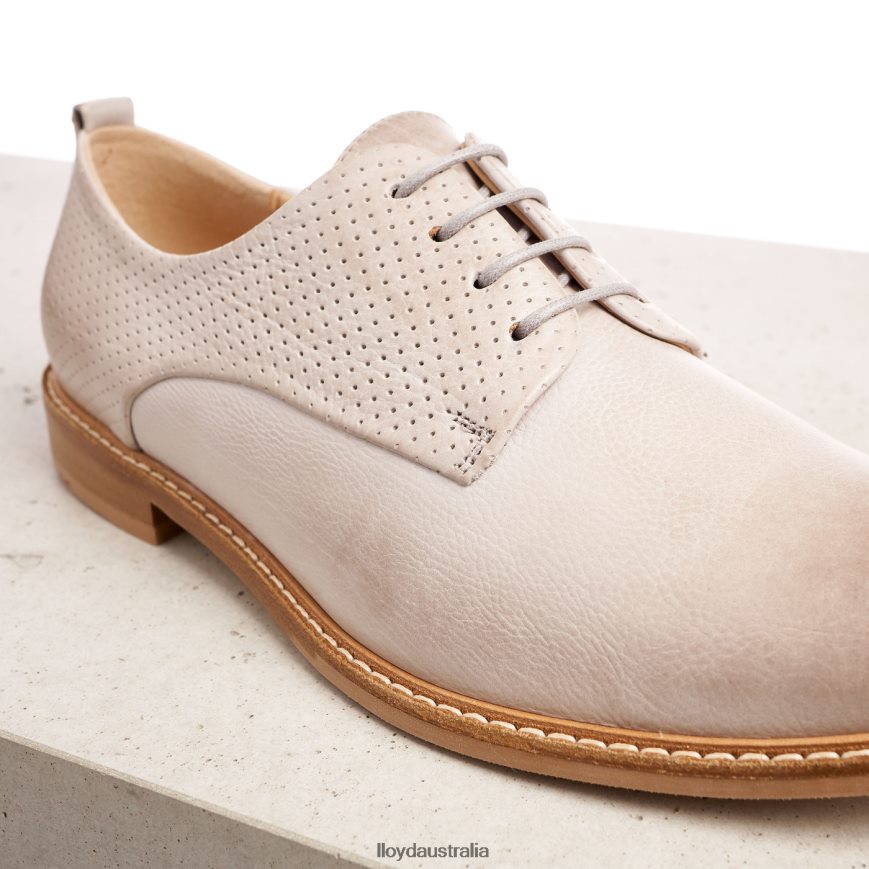 LLOYD Women SMOOTH LEATHER LACE HALF SHOES grey Shoes H6PTLF1190