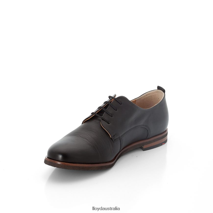 LLOYD Women SPOTY LACE UP HALF SHOES black Shoes H6PTLF1006