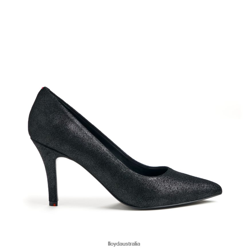 LLOYD Women LEATHER EFFECT PUMPS black Shoes H6PTLF1015