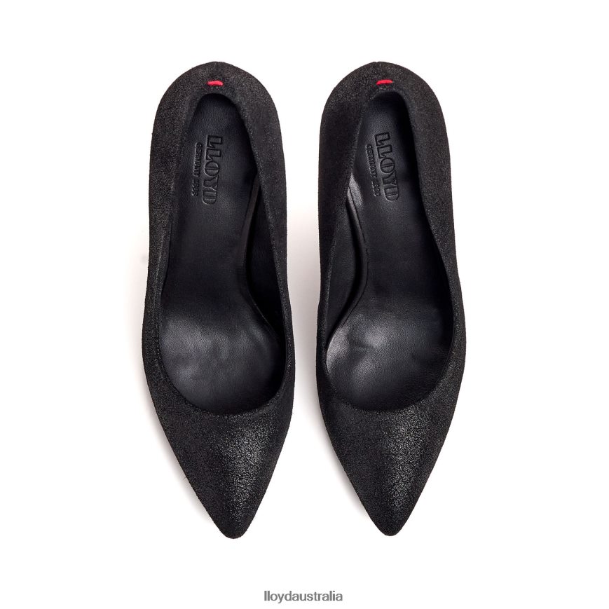 LLOYD Women LEATHER EFFECT PUMPS black Shoes H6PTLF1015