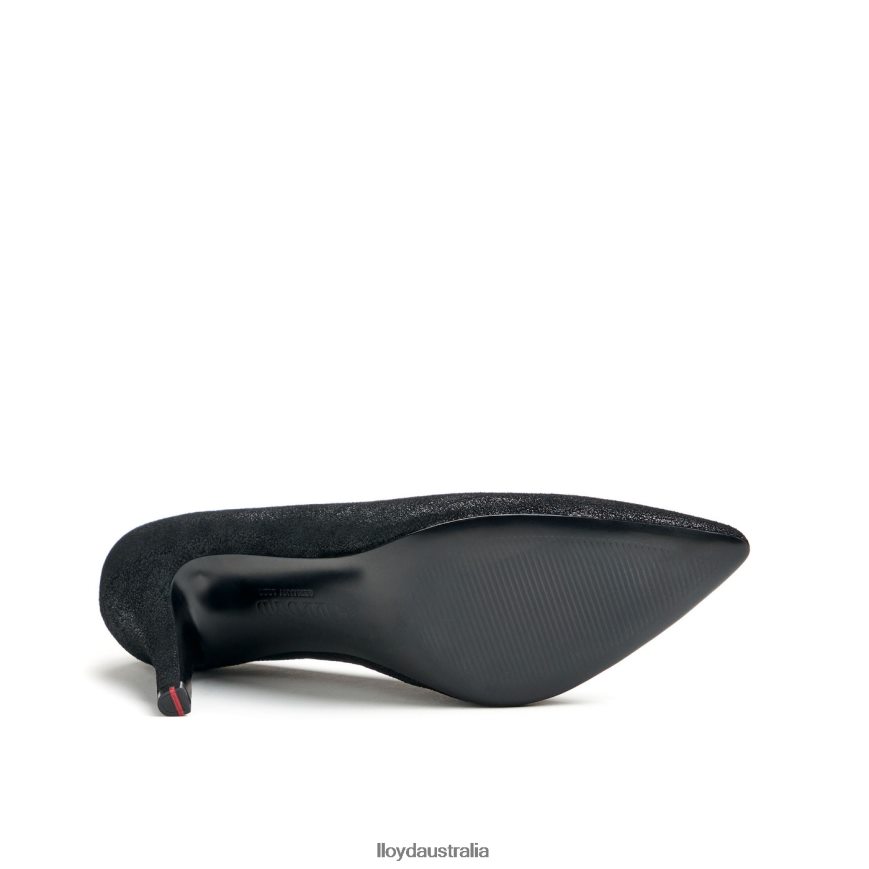 LLOYD Women LEATHER EFFECT PUMPS black Shoes H6PTLF1015