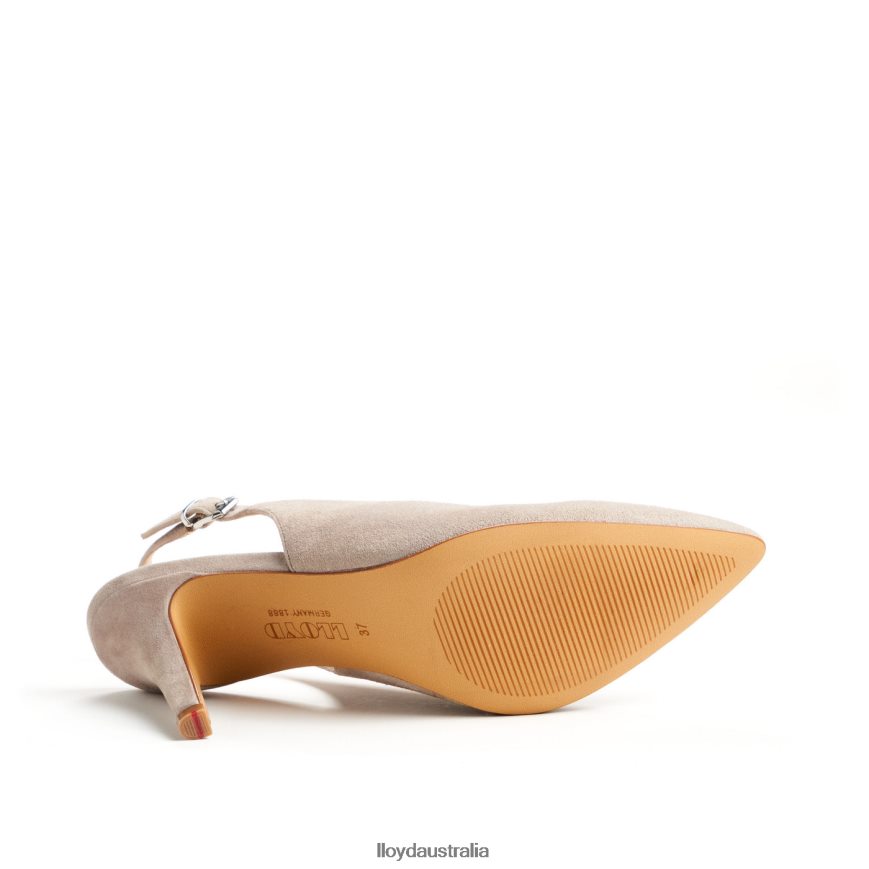 LLOYD Women ROUGH LEATHER PUMPS beige Shoes H6PTLF1013