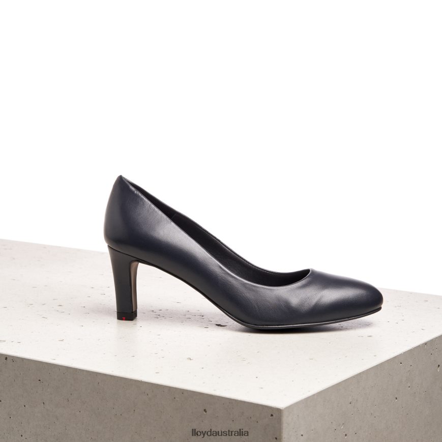 LLOYD Women ROUGH LEATHER PUMPS blue Shoes H6PTLF1062