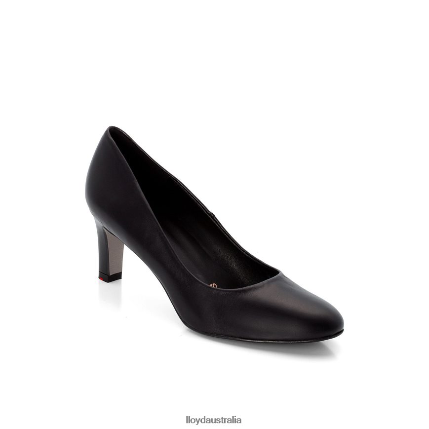 LLOYD Women SMOOTH LEATHER PUMPS black Shoes H6PTLF1007