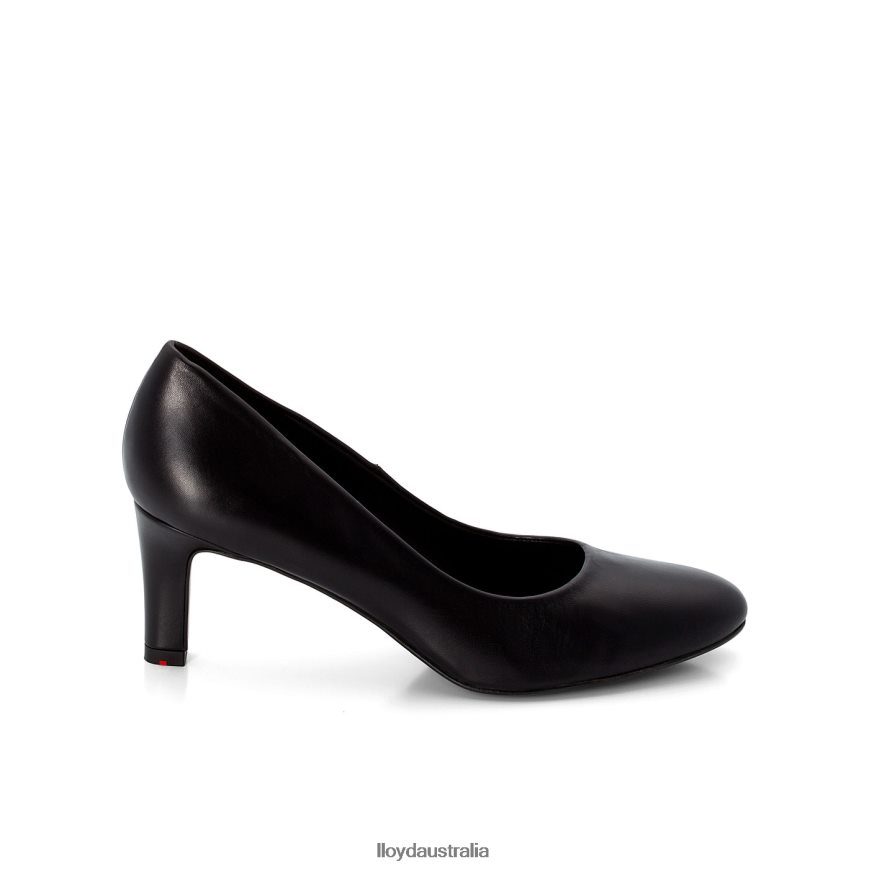LLOYD Women SMOOTH LEATHER PUMPS black Shoes H6PTLF1007