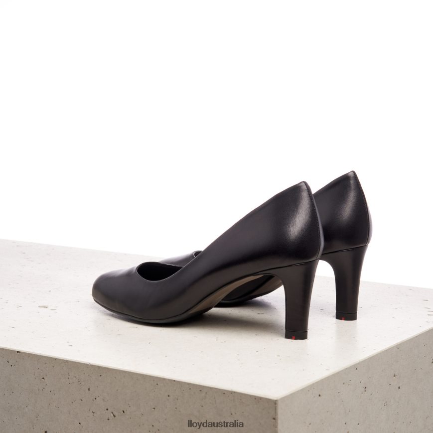 LLOYD Women SMOOTH LEATHER PUMPS black Shoes H6PTLF1007