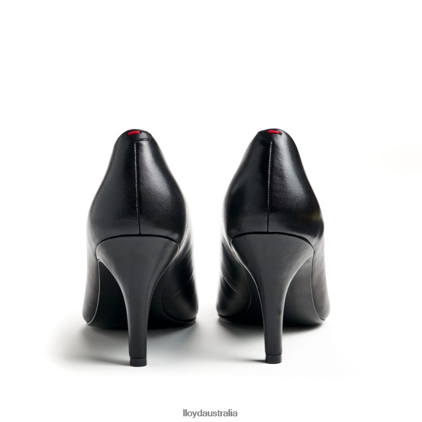LLOYD Women SMOOTH LEATHER PUMPS black Shoes H6PTLF1014