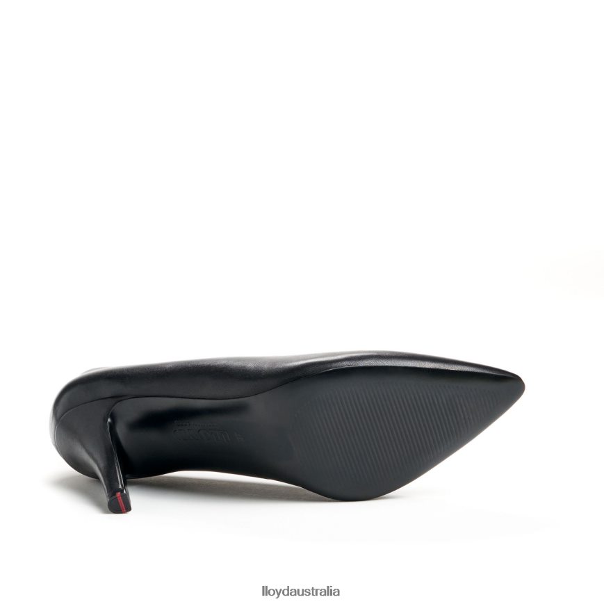 LLOYD Women SMOOTH LEATHER PUMPS black Shoes H6PTLF1014