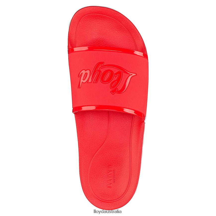 LLOYD Women BATH SLIDES red Shoes H6PTLF1317