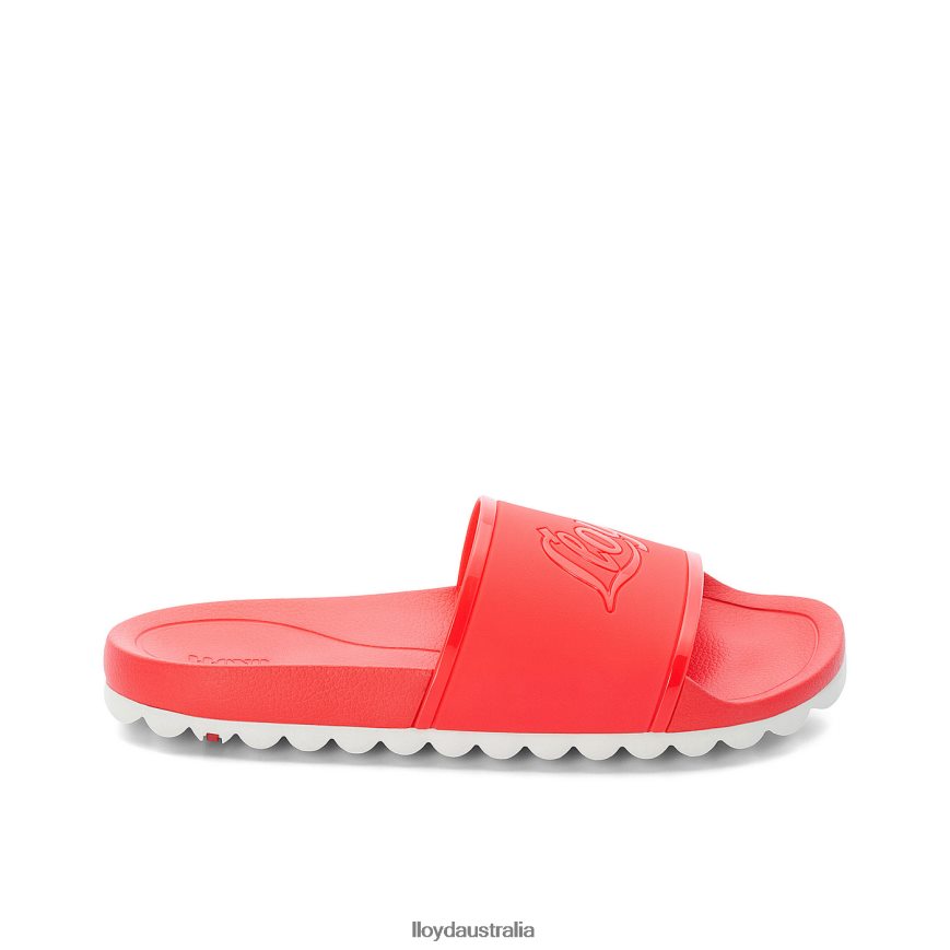 LLOYD Women BATH SLIDES red Shoes H6PTLF1317