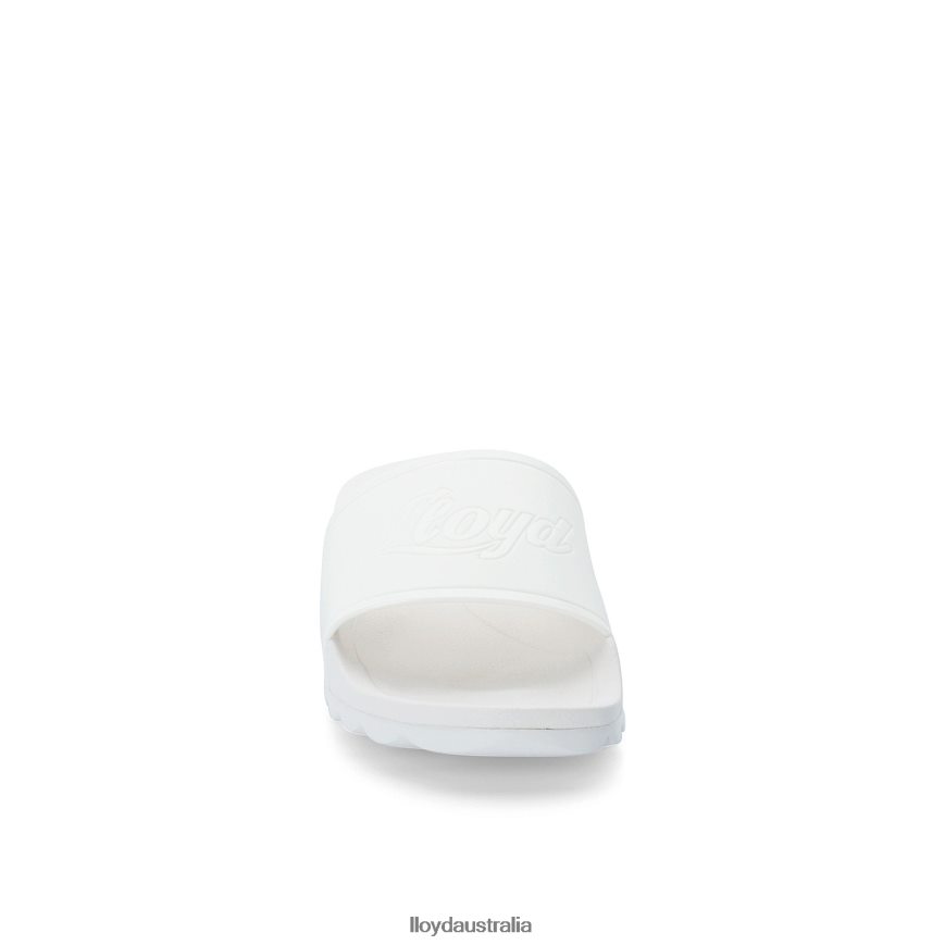 LLOYD Women BATH SLIDES white Shoes H6PTLF1316