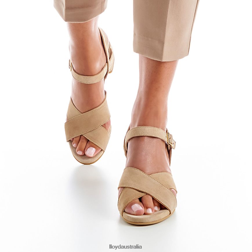 LLOYD Women BREEZY SANDALS beige Shoes H6PTLF1157