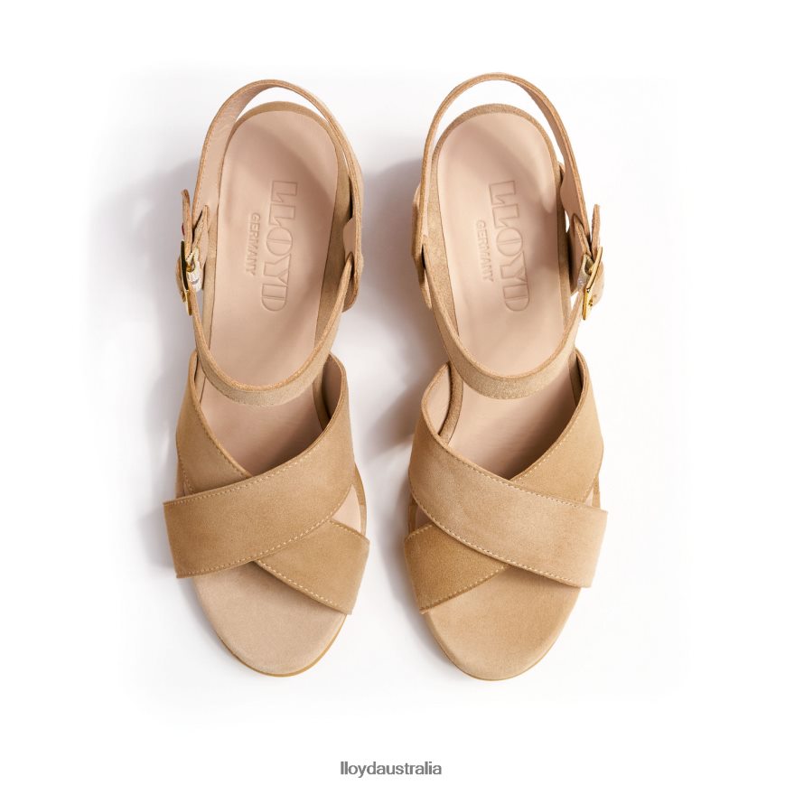 LLOYD Women BREEZY SANDALS beige Shoes H6PTLF1157