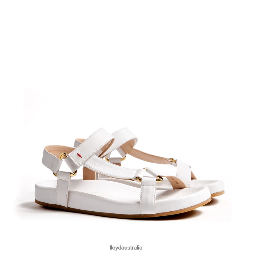 LLOYD Women BREEZY SANDALS white Shoes H6PTLF1205