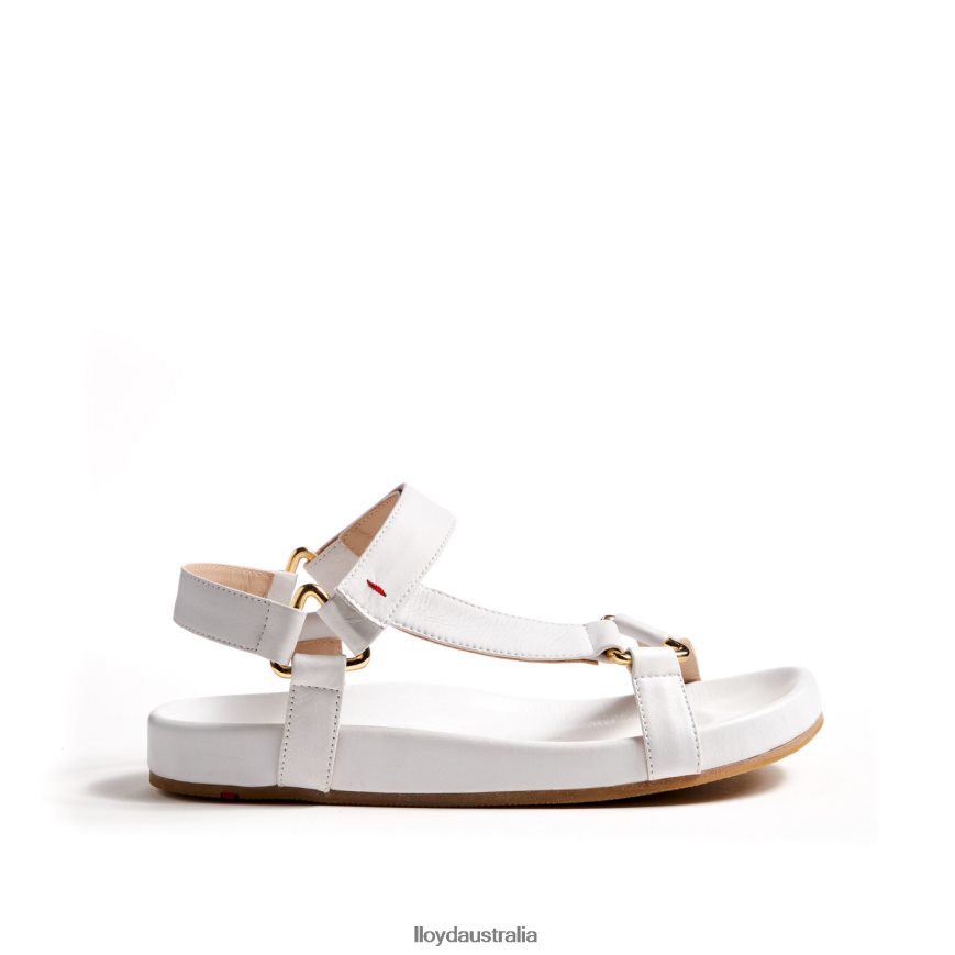 LLOYD Women BREEZY SANDALS white Shoes H6PTLF1205