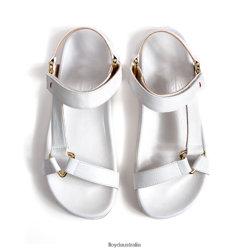 LLOYD Women BREEZY SANDALS white Shoes H6PTLF1205