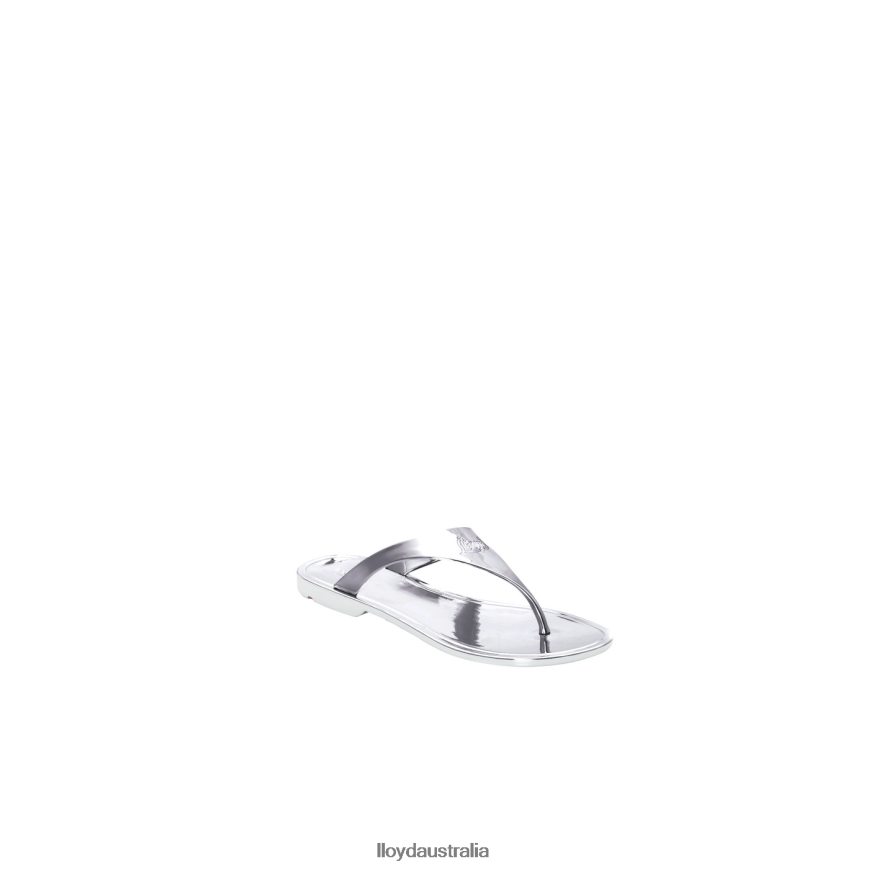 LLOYD Women FLIP FLOP silver Shoes H6PTLF1318