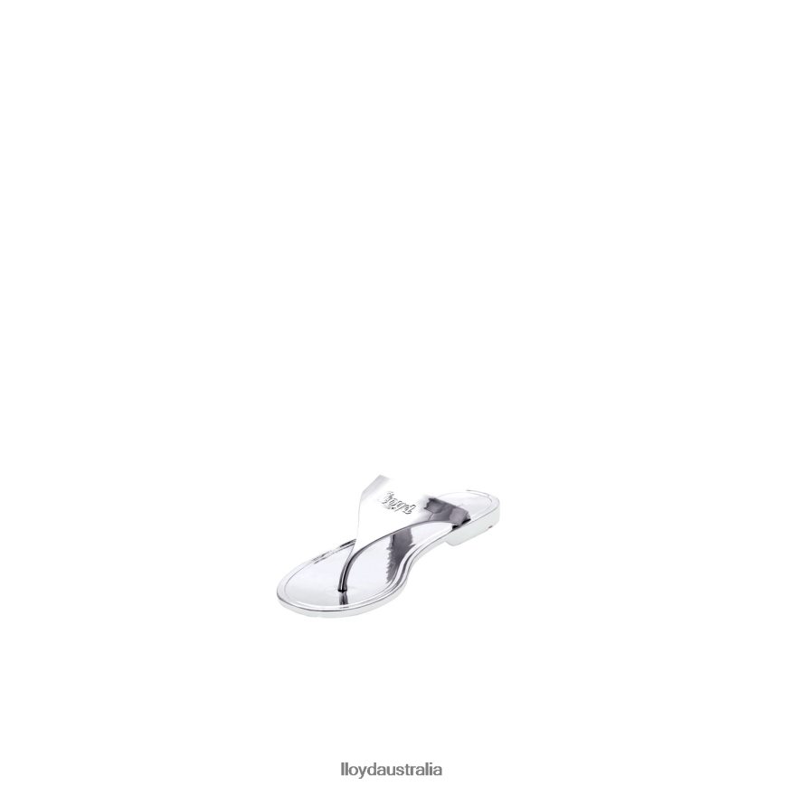 LLOYD Women FLIP FLOP silver Shoes H6PTLF1318