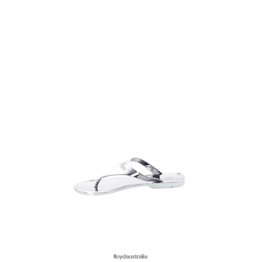 LLOYD Women FLIP FLOP silver Shoes H6PTLF1318