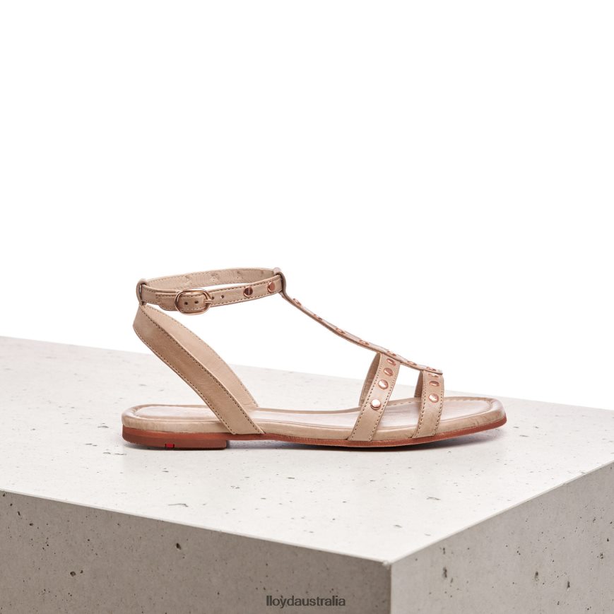 LLOYD Women LEATHER SANDALE beige Shoes H6PTLF1238