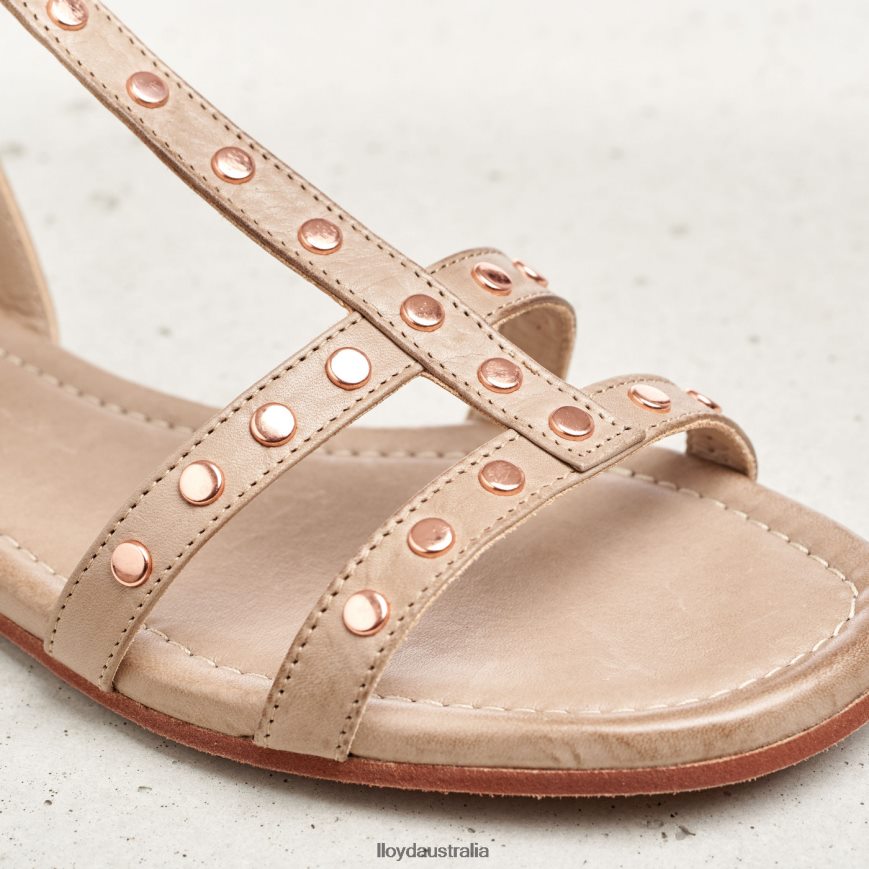 LLOYD Women LEATHER SANDALE beige Shoes H6PTLF1238