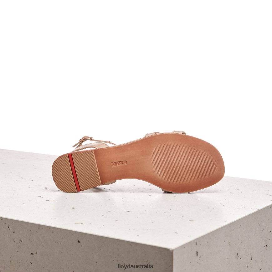 LLOYD Women LEATHER SANDALE beige Shoes H6PTLF1238