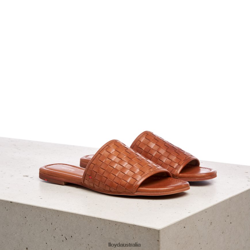 LLOYD Women LEATHER SANDALE brown Shoes H6PTLF1233