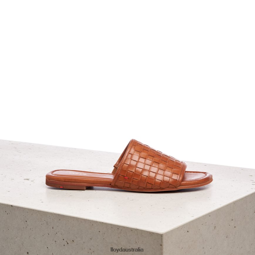 LLOYD Women LEATHER SANDALE brown Shoes H6PTLF1233