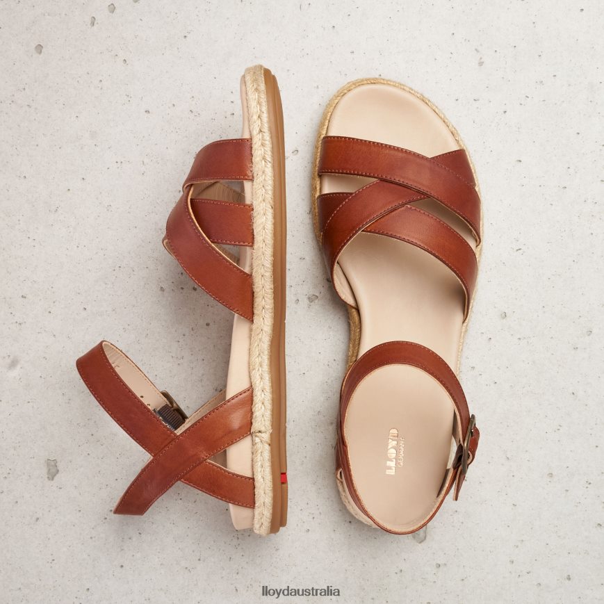 LLOYD Women SANDALE brown Shoes H6PTLF1210