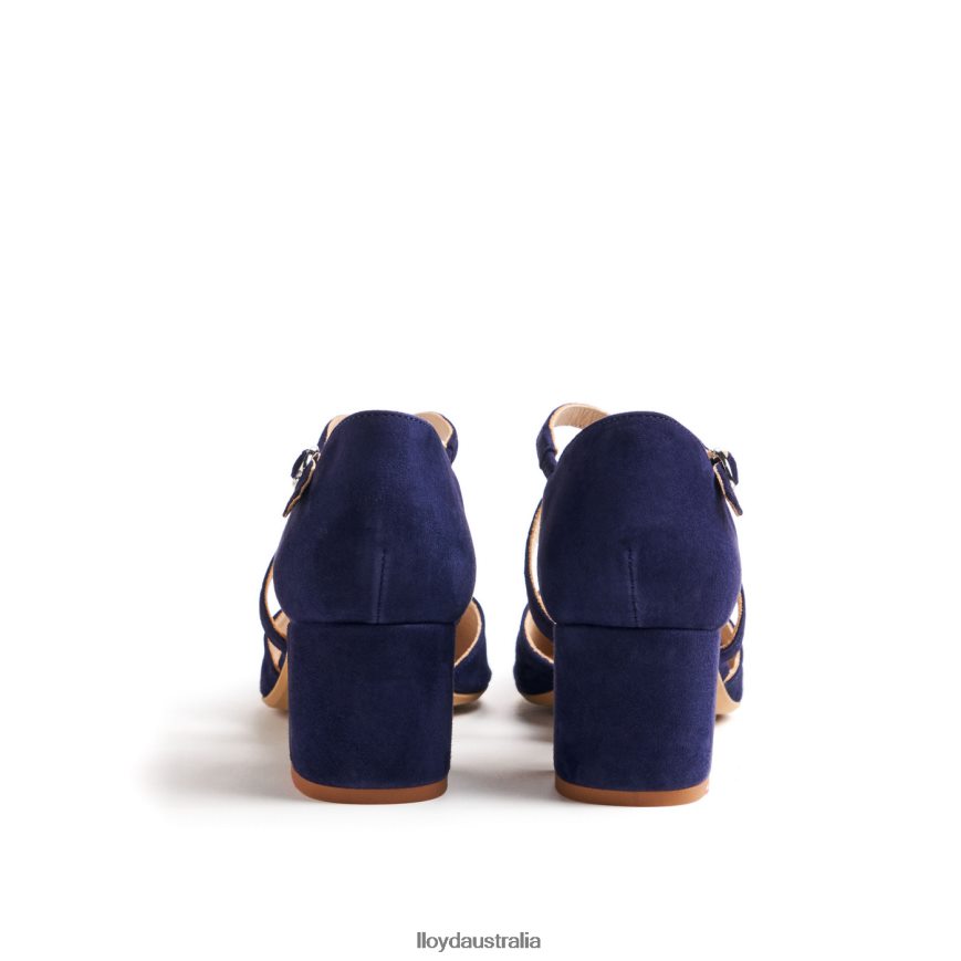 LLOYD Women SUEDE SANDALE blue Shoes H6PTLF1082