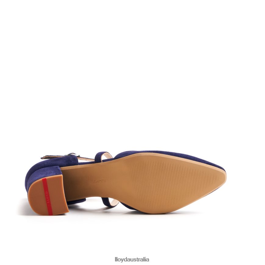 LLOYD Women SUEDE SANDALE blue Shoes H6PTLF1082