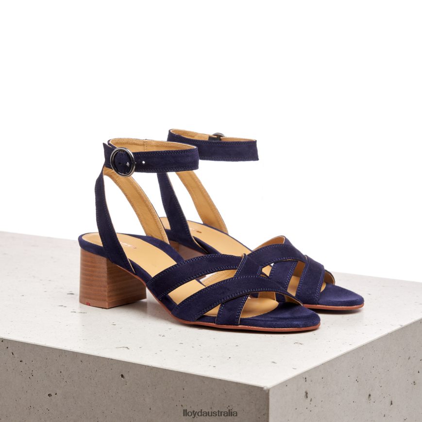 LLOYD Women SUEDE SURFACE SANDALE blue Shoes H6PTLF1159
