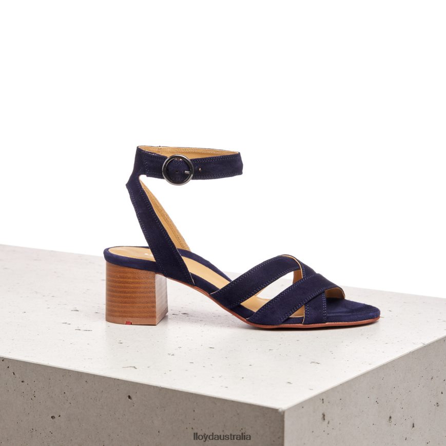 LLOYD Women SUEDE SURFACE SANDALE blue Shoes H6PTLF1159