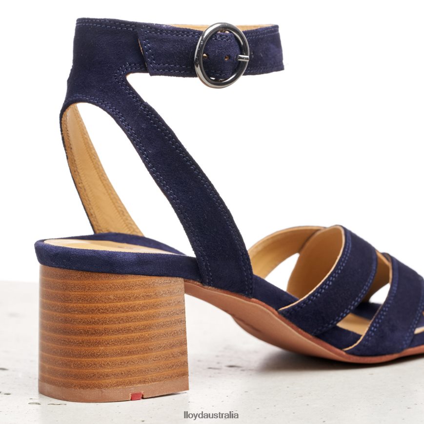 LLOYD Women SUEDE SURFACE SANDALE blue Shoes H6PTLF1159