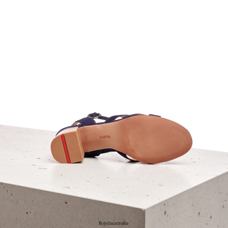 LLOYD Women SUEDE SURFACE SANDALE blue Shoes H6PTLF1159