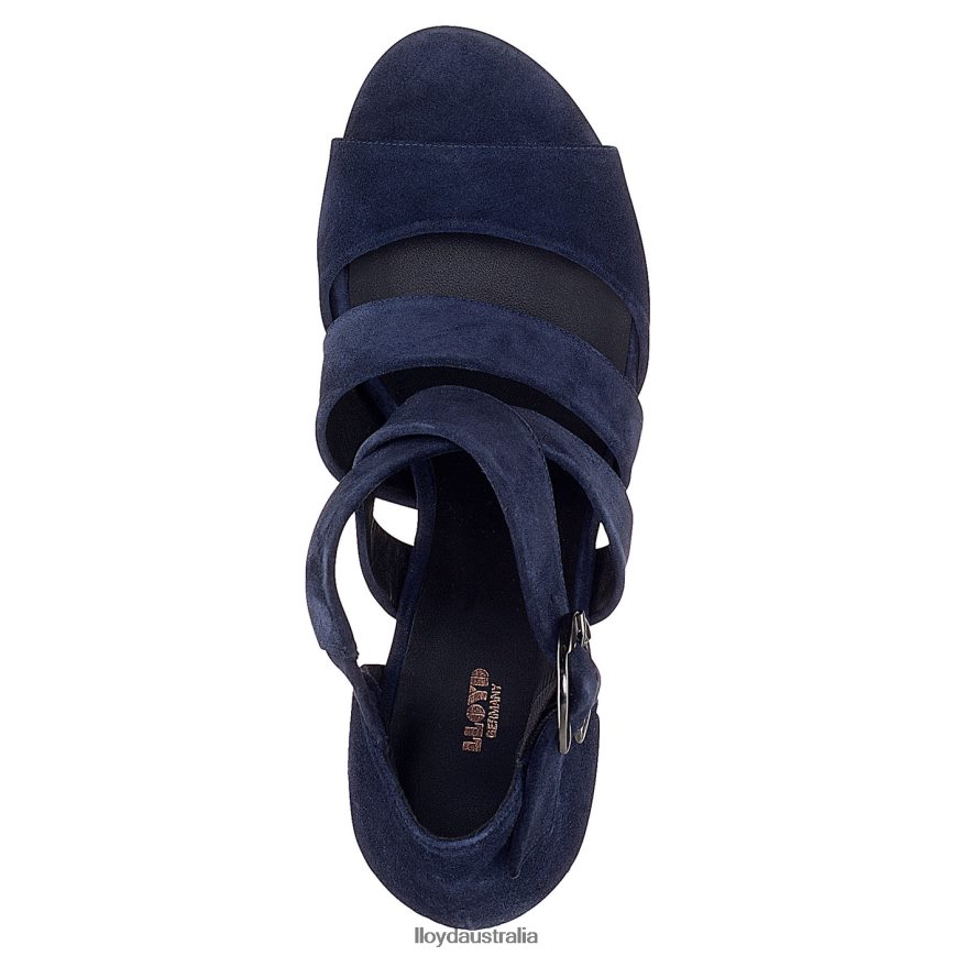 LLOYD Women SUEDE SURFACE SANDALE blue Shoes H6PTLF1170